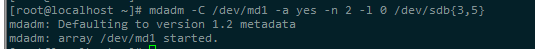 Linux磁盘阵列RAID以及mdadm实现软件RAID