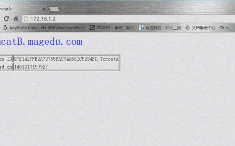 Apache Httpd负载均衡Tomcat并实现Session Sticky和Session Cluster