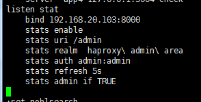 haproxy 动静分离负载均衡、​stats页面实现​。