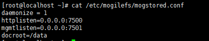 分布式存储 Mogilefs 部署