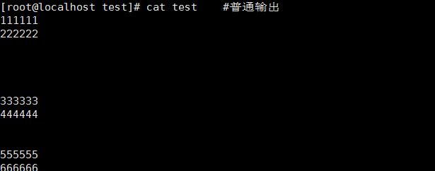 cat用法