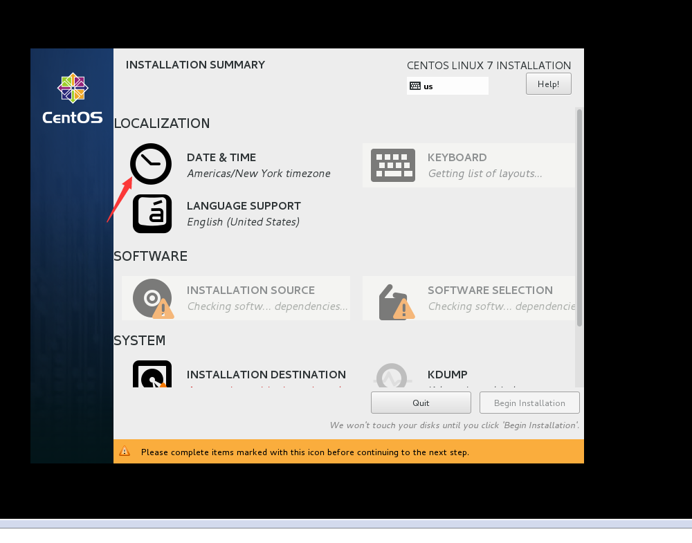 Centos 7 安装过程