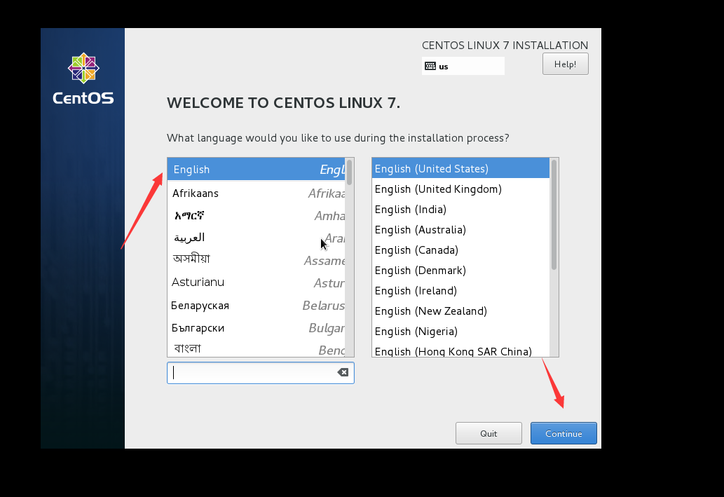 Centos 7 安装过程