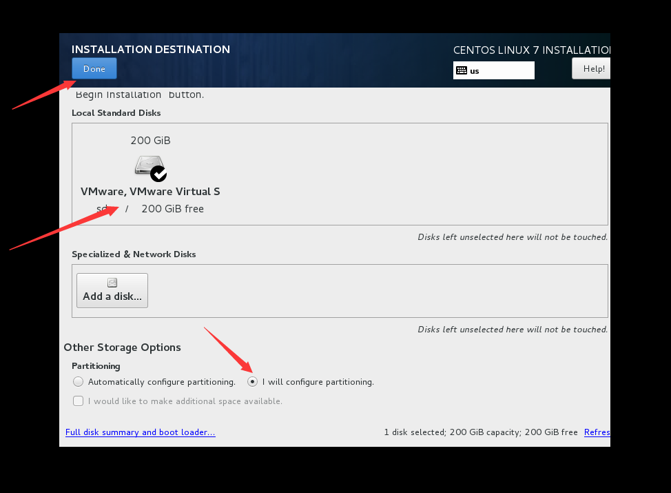 Centos 7 安装过程