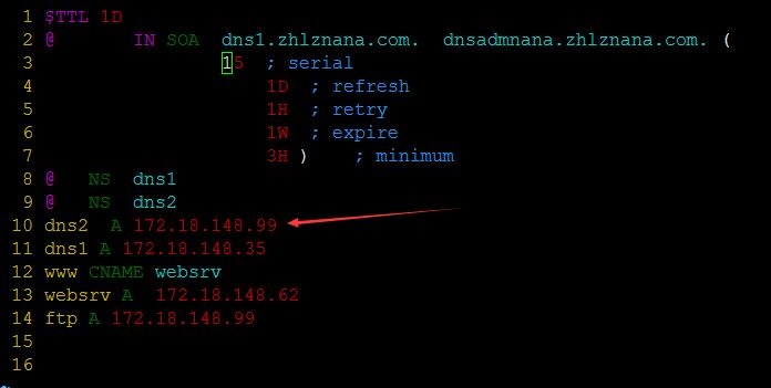 基于httpd服务实验构建网站域名DNS解析