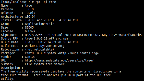 Linux RPM 命令参数使用详解