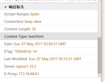 nginx 配置参数说明和实验