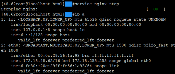 keepalived+nginx 模型示例