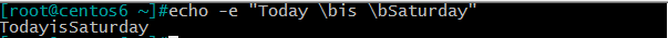 linux echo命令用法实例