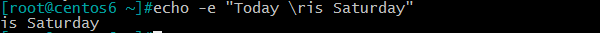 linux echo命令用法实例