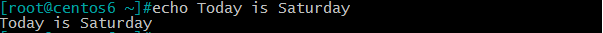 linux echo命令用法实例