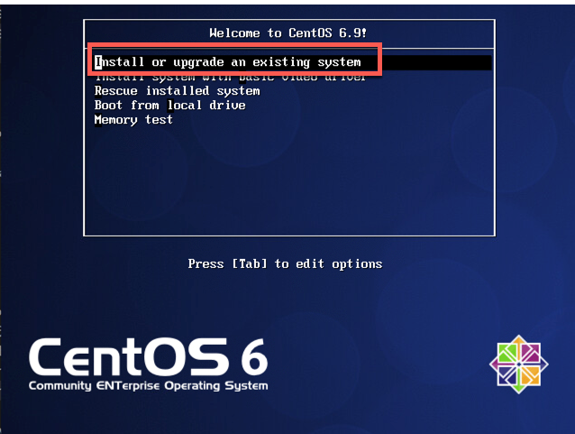 centos 6.9 安装步骤