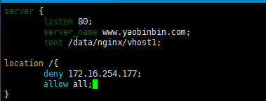 nginx