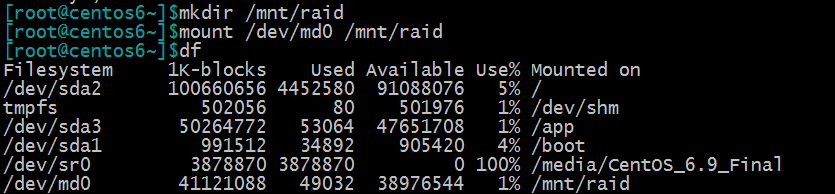 Linux-raid的工作原理与管理