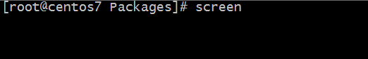 Linux screen命令
