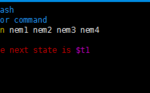 linux中for的用法