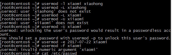 Linux用户和组的相关管理命令（一、用户的相关命令）