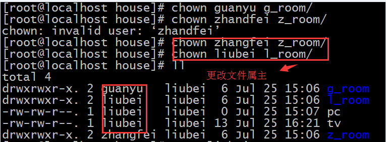 以水浒为例解释文件权限