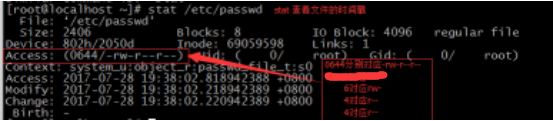 Linux文件的权限与解析