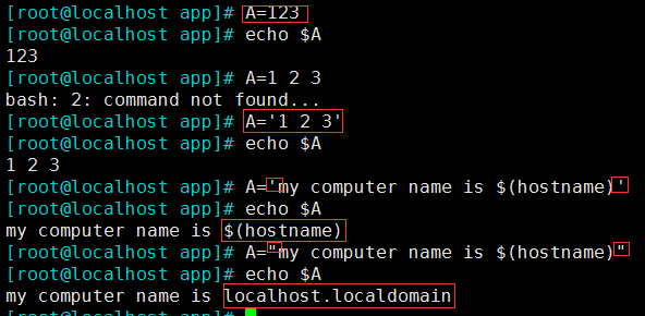 linux 基础（8）—— 变量