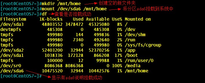 如何将迁移home到独立分区中