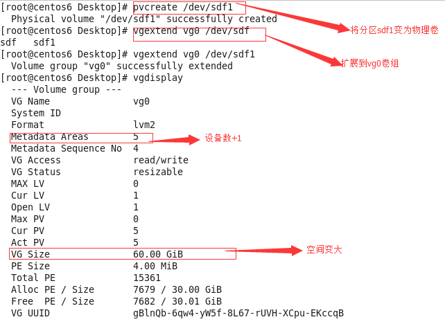 Linux逻辑卷LVM实现