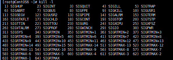 linux命令   kill命令详则