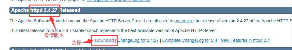 下载编译安装httpd 2.4最新版本
