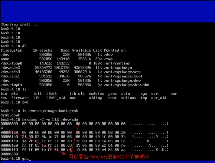 关于Linux系统无法启动的问题（1）