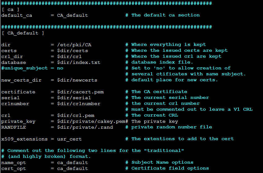 openssl.cnf