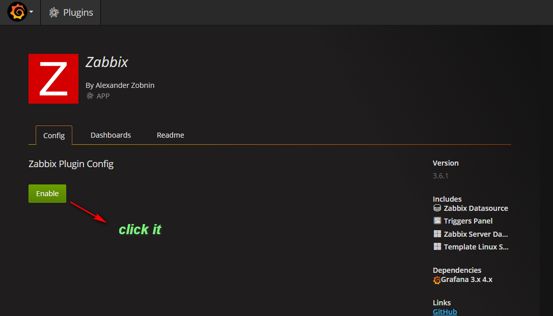 enabledZabbixPlugins