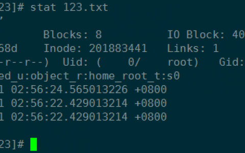 二、(3)Linux的文件与数据之：元数据