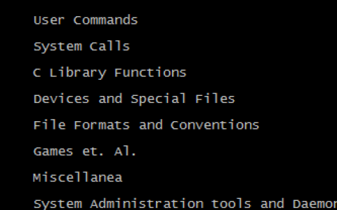 linux 基础命令学习(1)