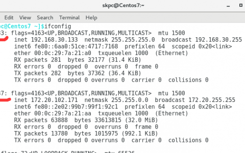 Centos7默认网卡名如何修改成eth*