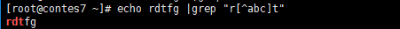 grep正则表达式除了中括号里面的任意一个字符