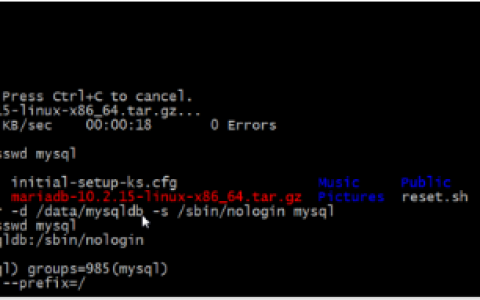 MYSQL数据库笔记（一）