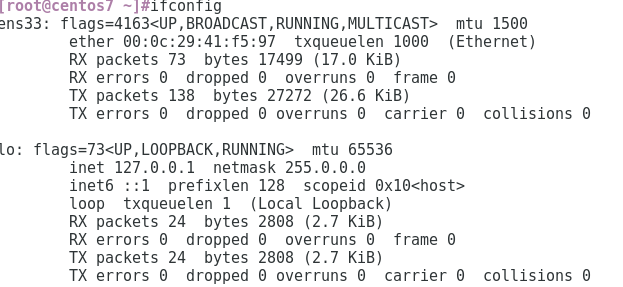 ifconfig