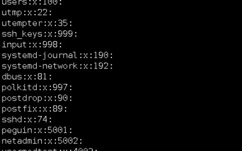 grep、vim及用户和组练习